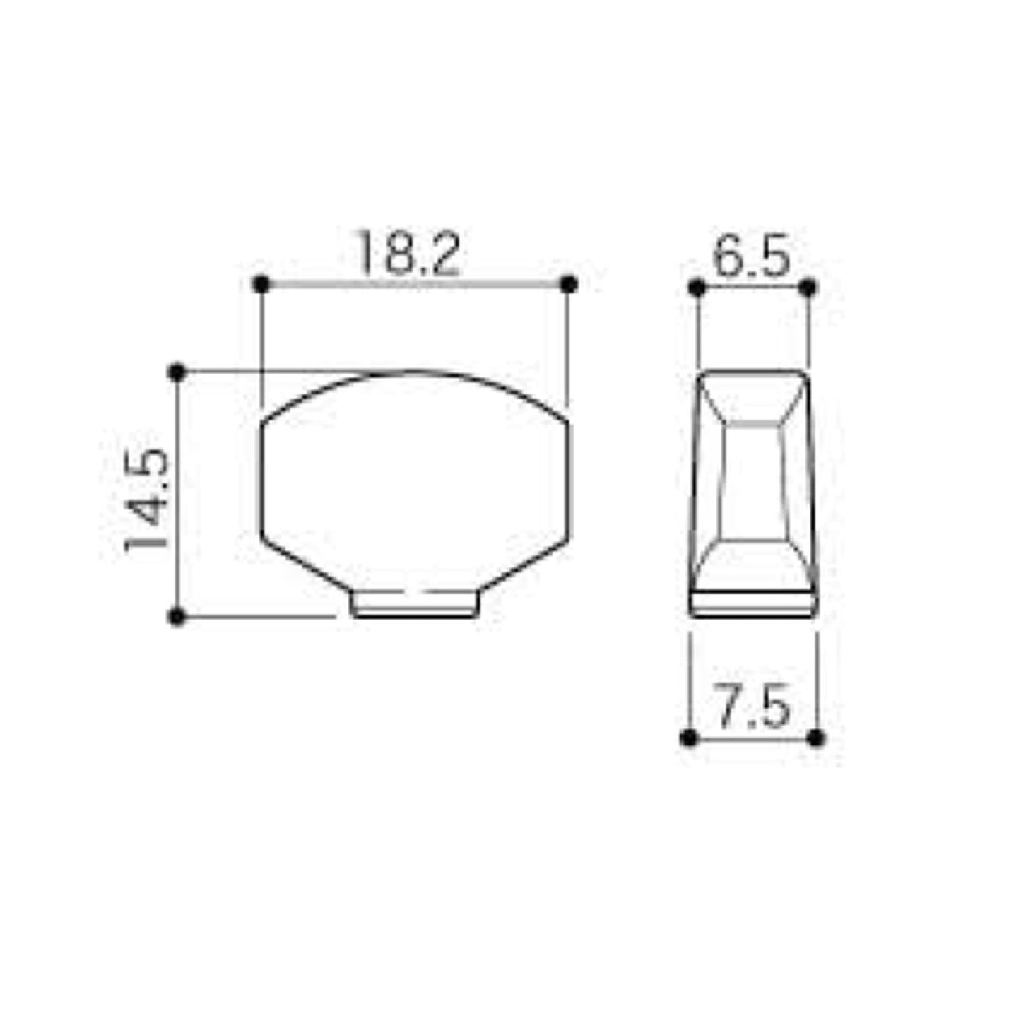 NEW Gotoh SG360-07 Set 6 In-Line Schaller Style Mini Tuners, Tuning Keys - GOLD