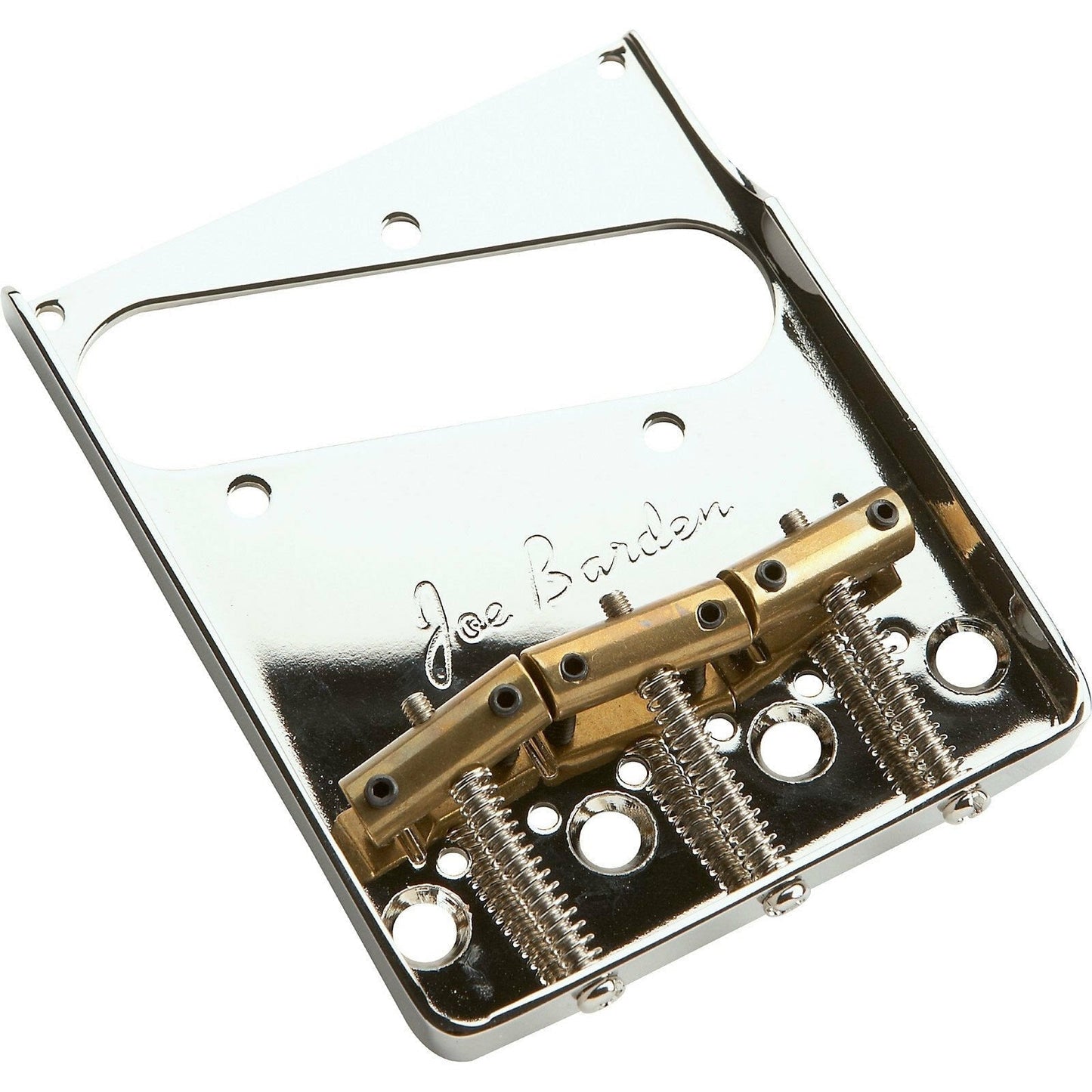 NEW Joe Barden American Standard Tele Bridge Fender 2-1/16" Compensated - NICKEL