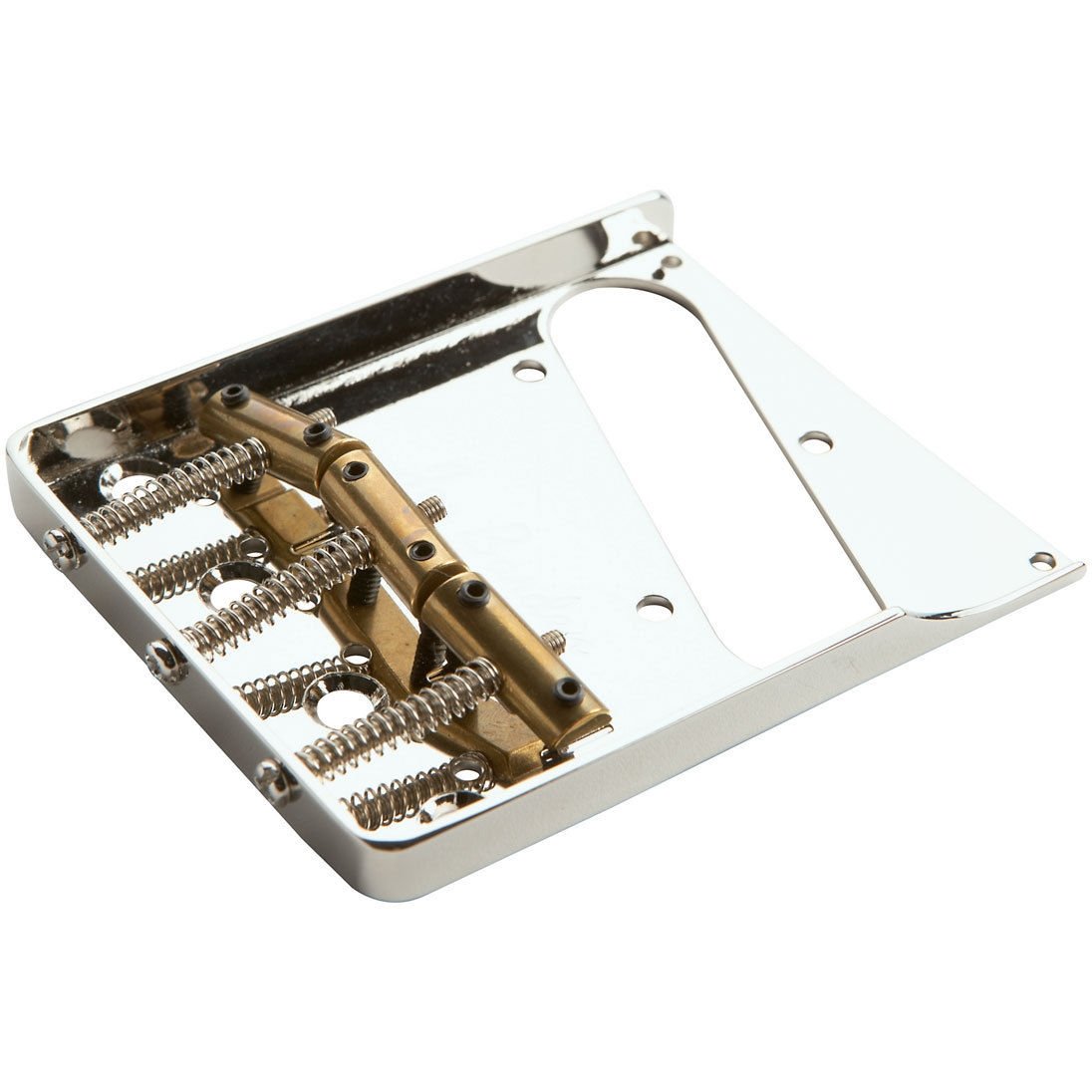 NEW Joe Barden American Standard Tele Bridge Fender 2-1/16" Compensated - NICKEL