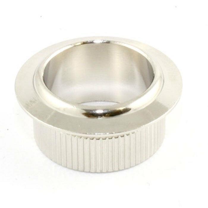 NEW (4) Gotoh Vintage Style Press Fit Bass Key Bushings Tuner Bushings - NICKEL