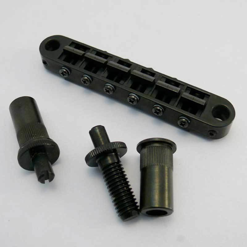 NEW TonePros T3BT-B Nashville Tunematic Bridge - (Metric Thread) Tone Pros BLACK