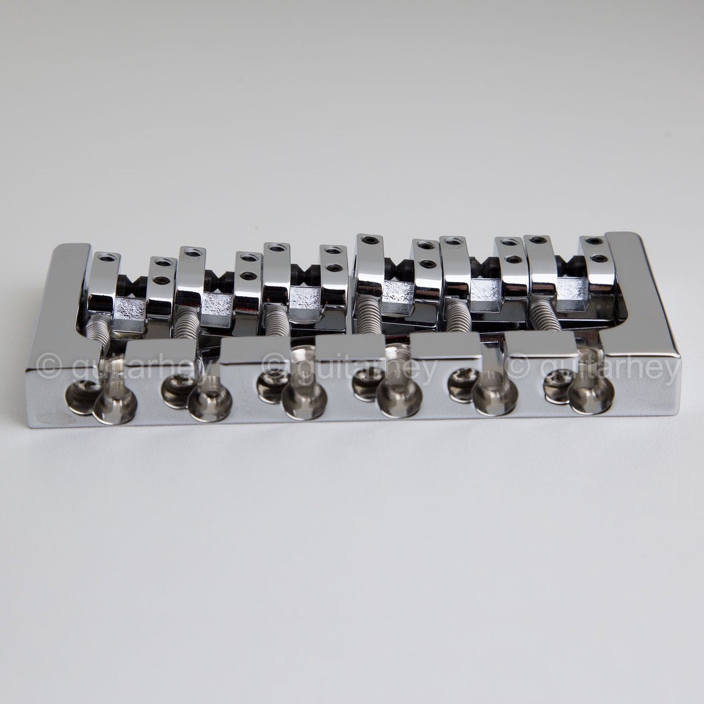 NEW Hipshot 6-String A Style Bridge for Bass ALUMINUM .656 String Space - CHROME