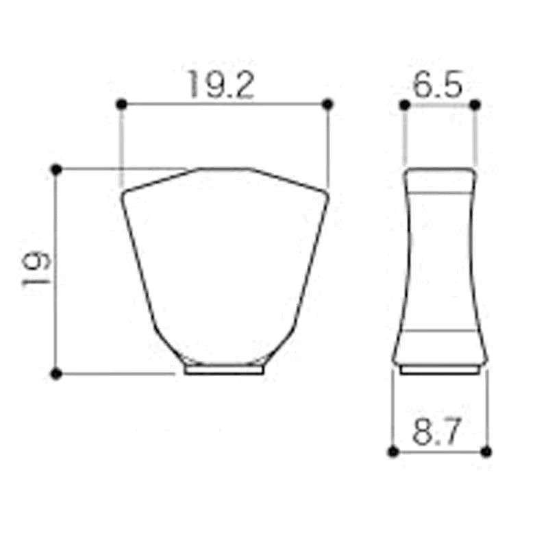 NEW Gotoh SG360-04 Tuners Schaller Style Mini KEYSTONE Key SET 3x3 - COSMO BLACK