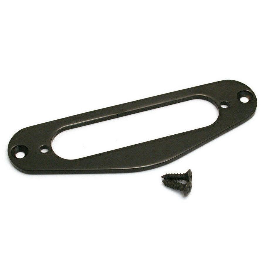 NEW Custom Neck Pickup Metal Ring for Fender Telecaster, Tele w/ Screws - BLACK