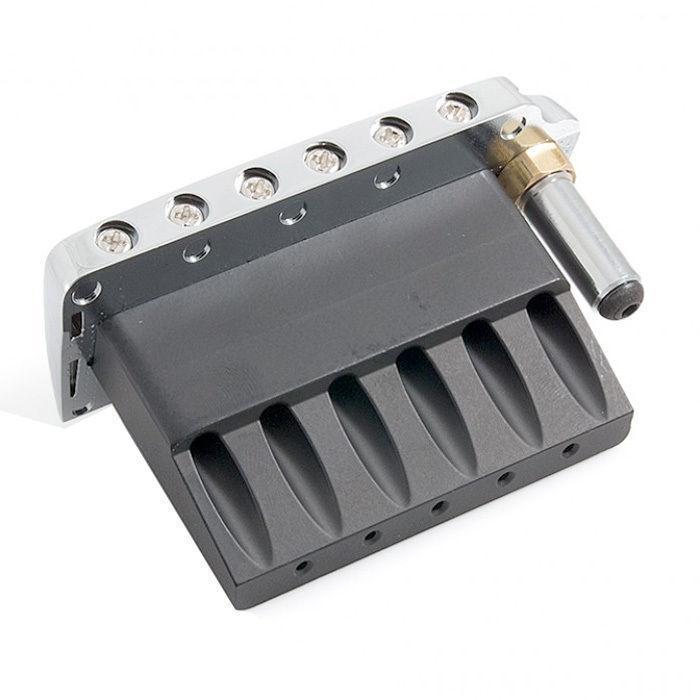 NEW Gotoh EV510T-BS Non-locking 2 Point Tremolo Bridge w/ Hardware - CHROME