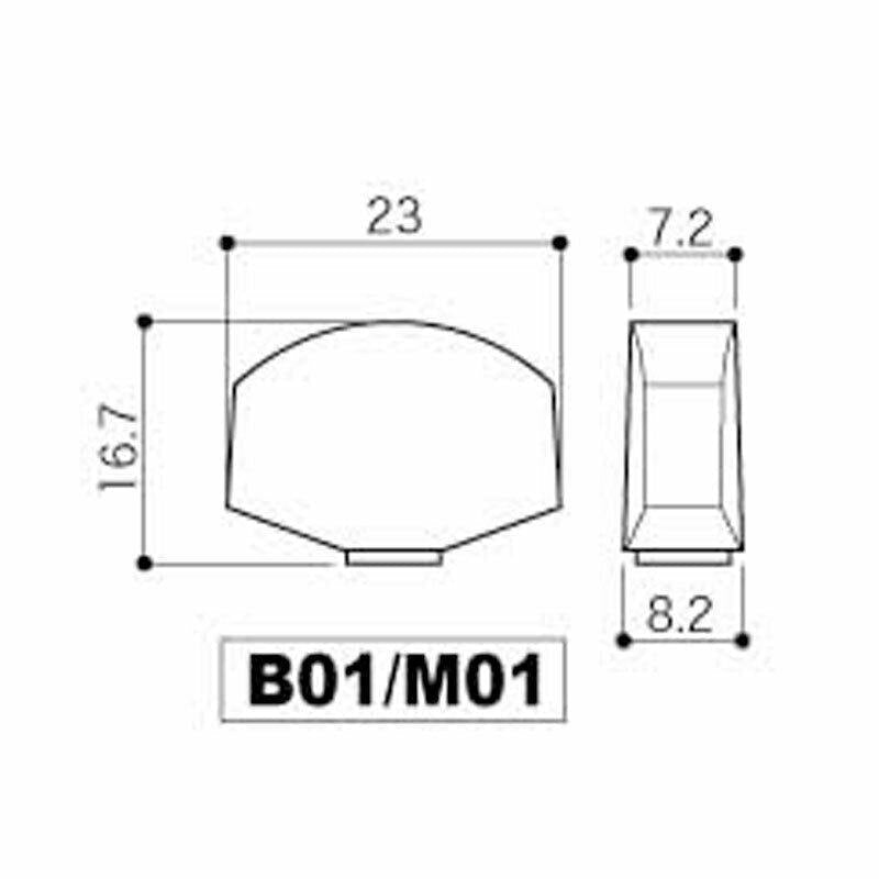 NEW Gotoh SG381-M01 MG Locking Tuners Set L3+R3 LARGE IVORY Buttons 3x3 - BLACK