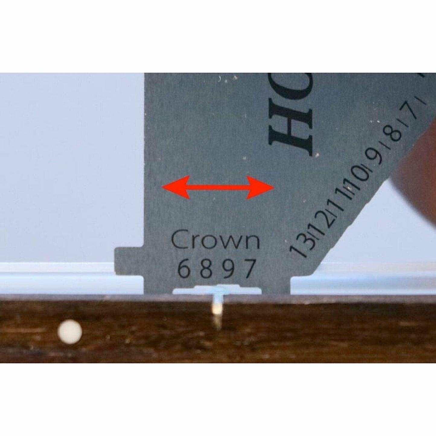 NEW Hosco Stainless Steel Step Gauge for Soprano, Concert & Tenor Size Ukuleles