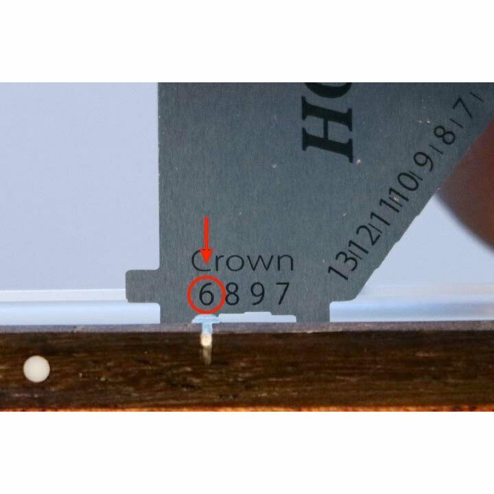 NEW Hosco Stainless Steel Step Gauge for Soprano, Concert & Tenor Size Ukuleles