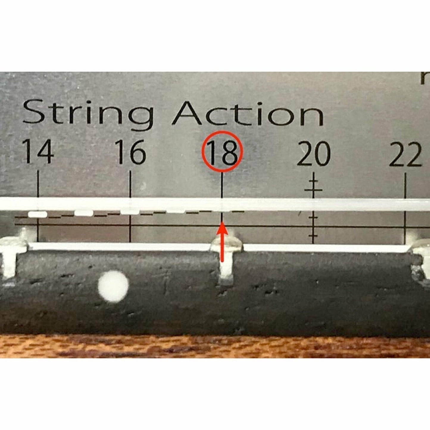 NEW Hosco Stainless Steel Step Gauge for Soprano, Concert & Tenor Size Ukuleles