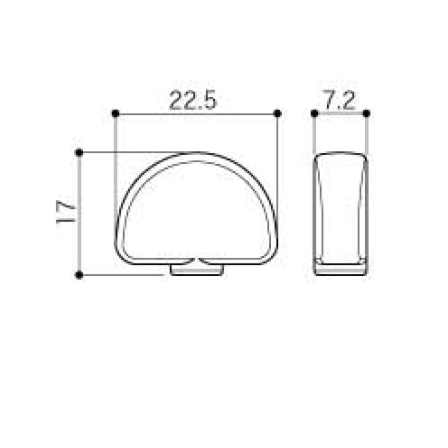 NEW Gotoh SG360-20 Mini Tuners Schaller Style w/ Large Dome Buttons 3x3 - CHROME