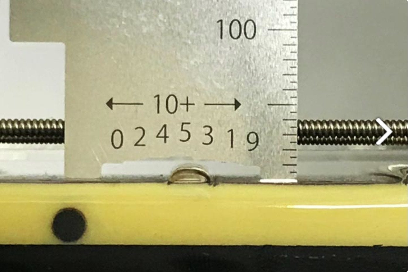 HOSCO Step Gauge for Guitar/Bass, Precise Multi Measurement Tool Stainless Steel