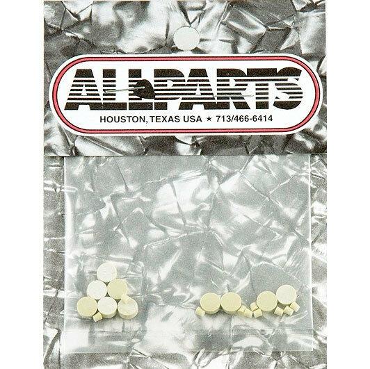 NEW Vintage Clone Clay 1/4" Inlay Dots and 3/32" Side Dots for Guitar or Bass