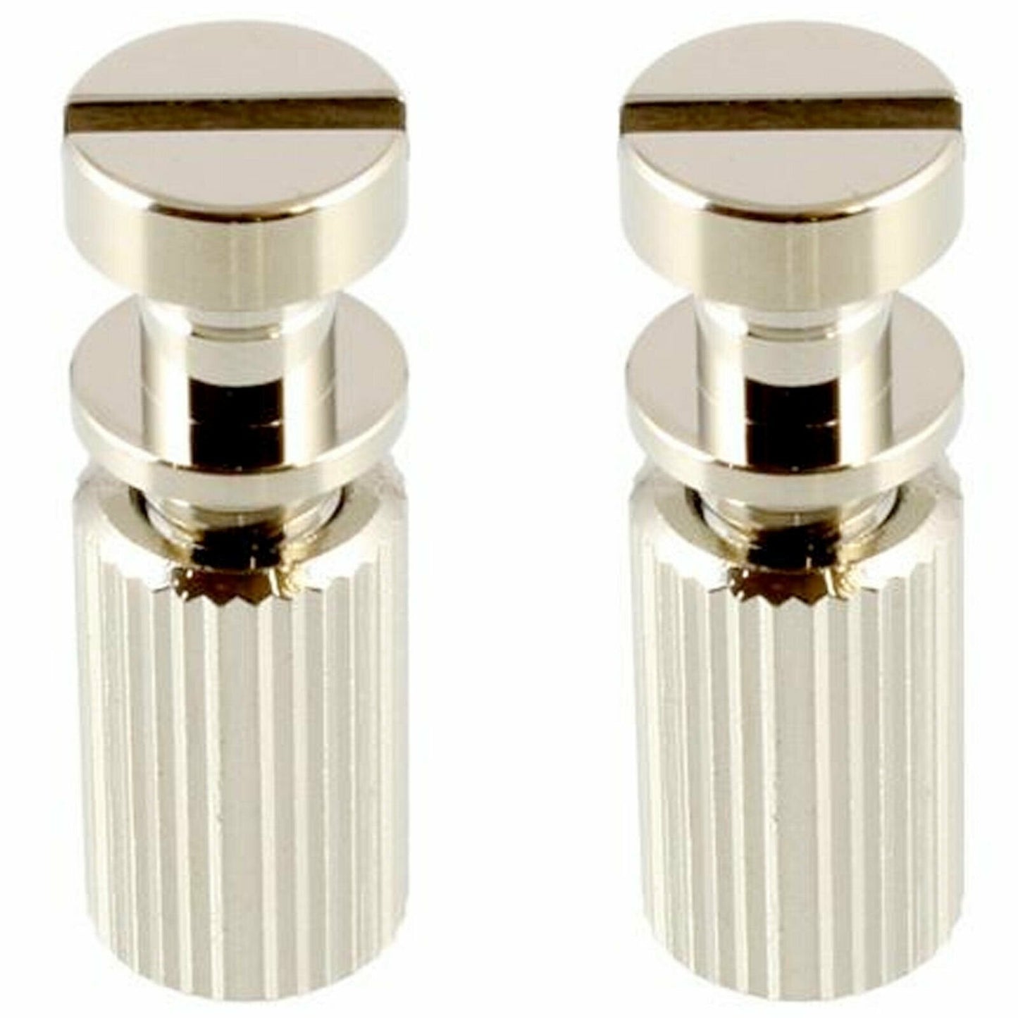 (2) Studs and Anchors for Stop Tailpiece USA Gibson® 5/16" - 24 thread - NICKEL