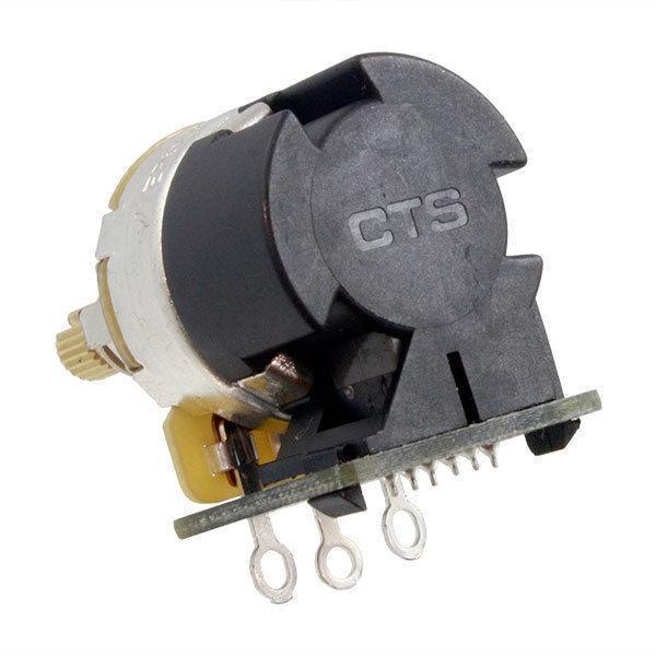 NEW CTS Full Size 250k Pot w/ DPDT Push/Pull Switch for Guitar/Bass AUDIO TAPER