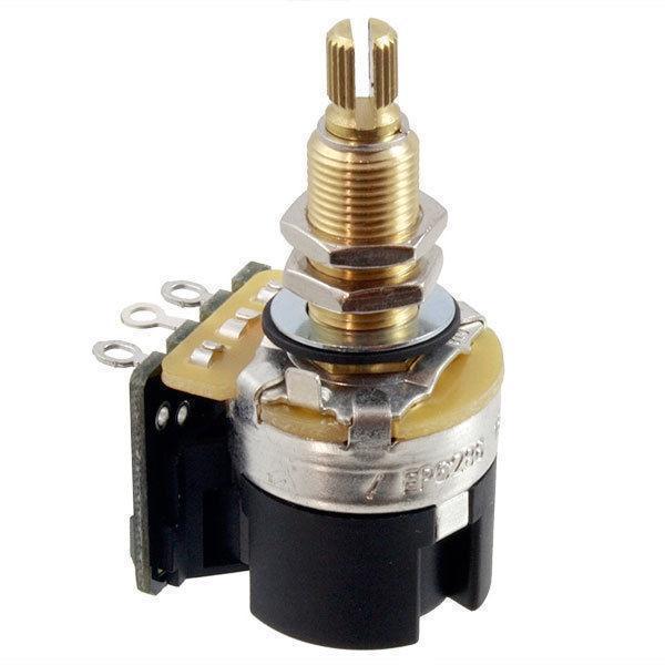 NEW CTS Full Size 250k Pot w/ DPDT Push/Pull Switch for Guitar/Bass AUDIO TAPER