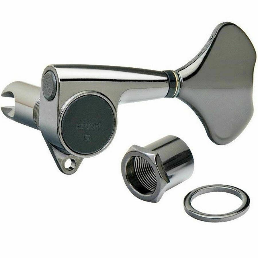NEW (1) Gotoh GB707 Bass SINGLE TUNER - BASS SIDE - w/ Hardware - COSMO BLACK