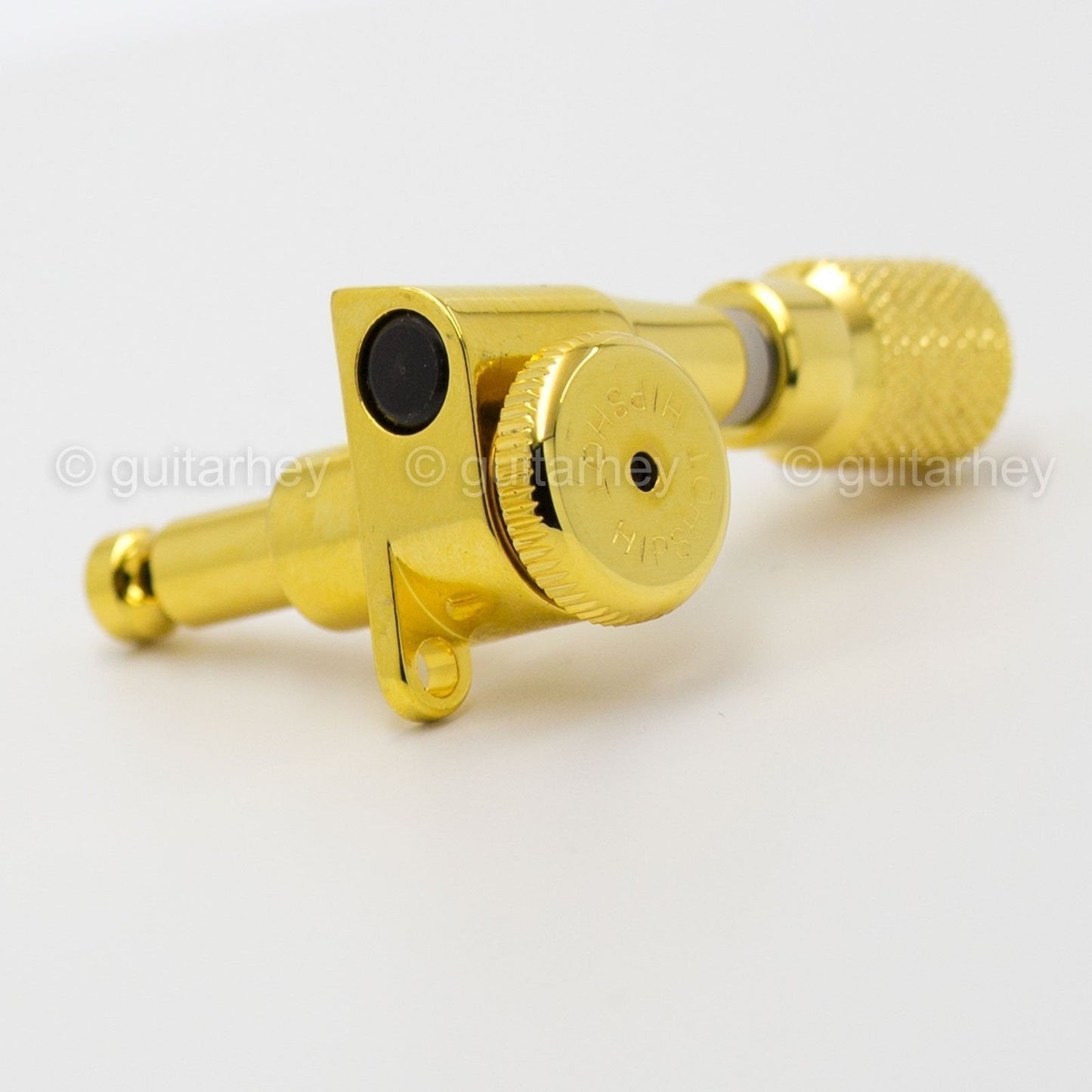 NEW Hipshot Guitar Tuning L3+R3 Upgrade Kit Knurled Buttons Grip-Lock 3x3 - GOLD