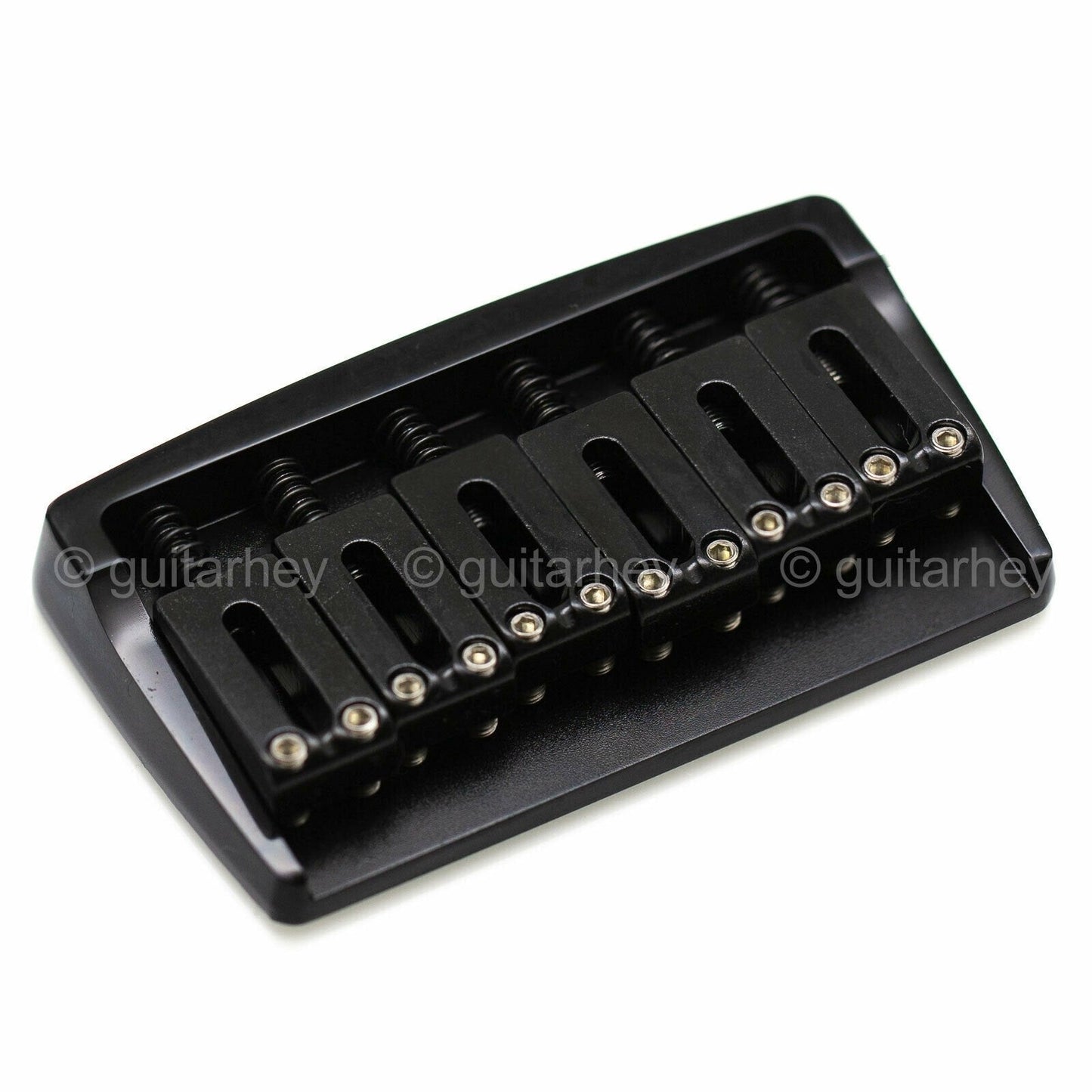 NEW Gotoh 510FX-6 String Hardtail Solid Brass w/ Steel Saddles 10.5mm - BLACK