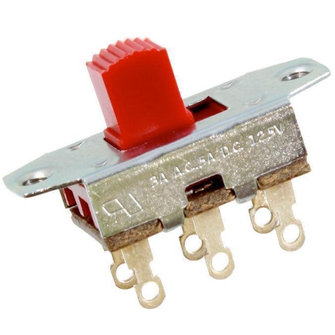 NEW (1) On-On Red Button Slide Switch for Fender Jaguar/Jazzmaster® Guitars