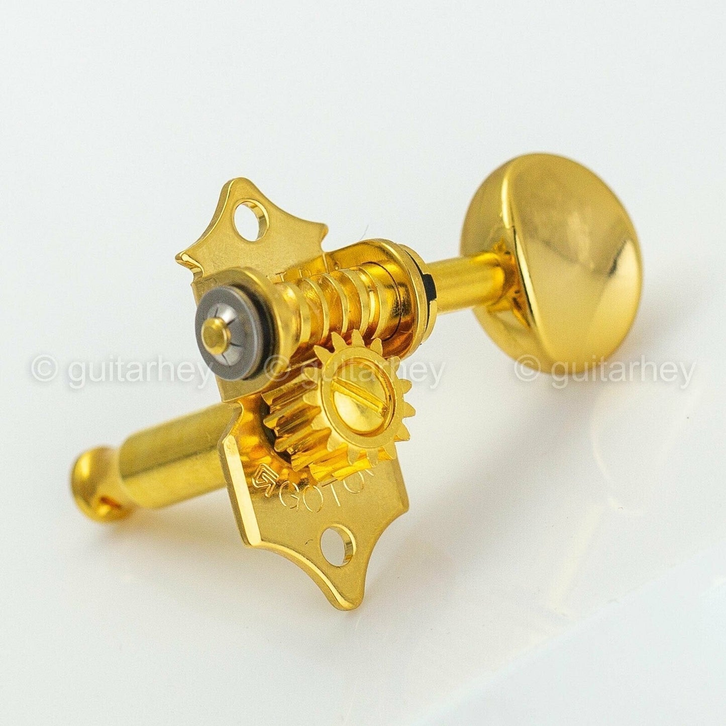 NEW Gotoh SE770-05M OPEN-GEAR Tuning Keys L3+R3 w/ screws 3x3 Tuners - GOLD