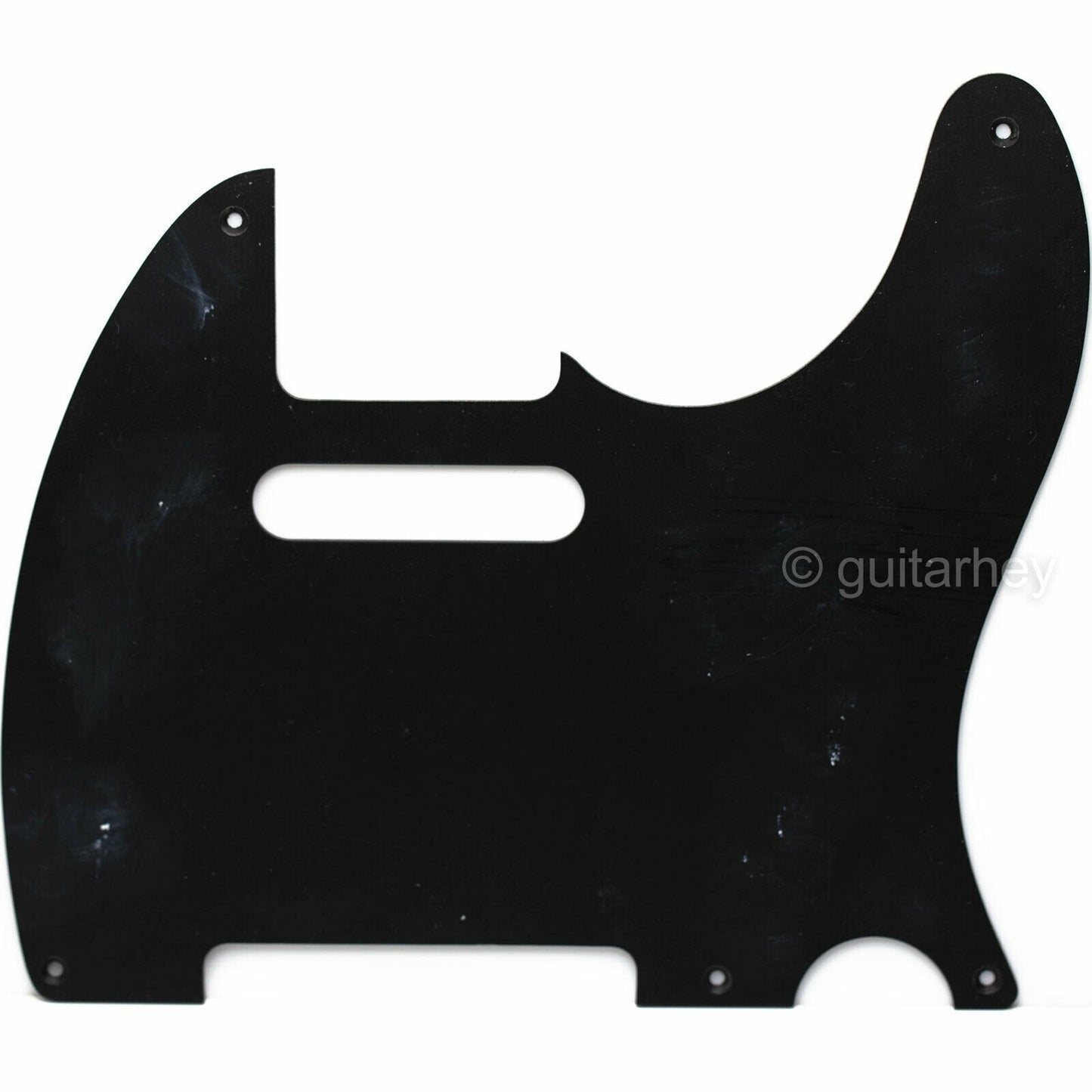 RELIC Non-Beveled 5-Hole 1-Ply Pickguard for Fender Telecaster Tele AGED BLACK
