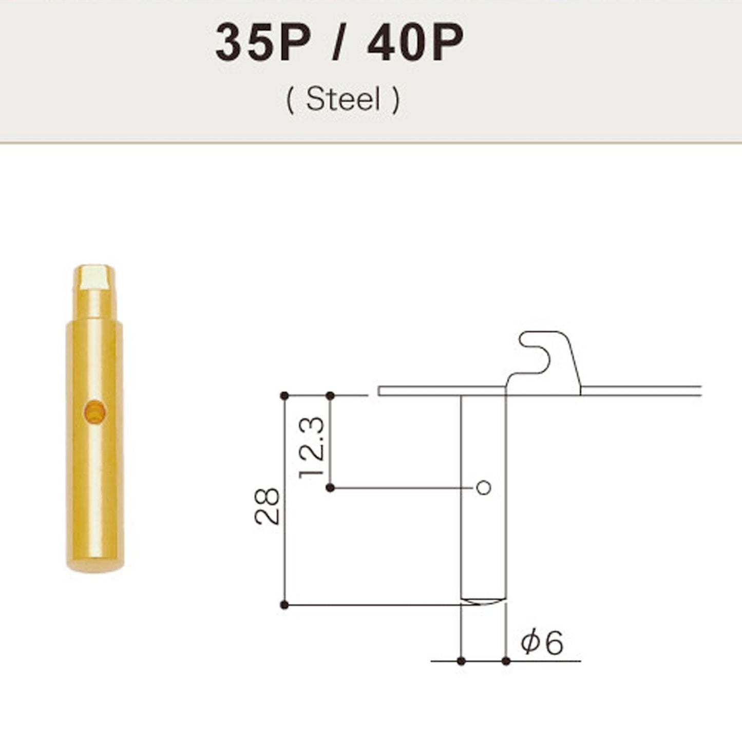 NEW Gotoh 35P620-1W Acoustic Guitar Tuning Machine Heads Solid Posts FINISH GOLD