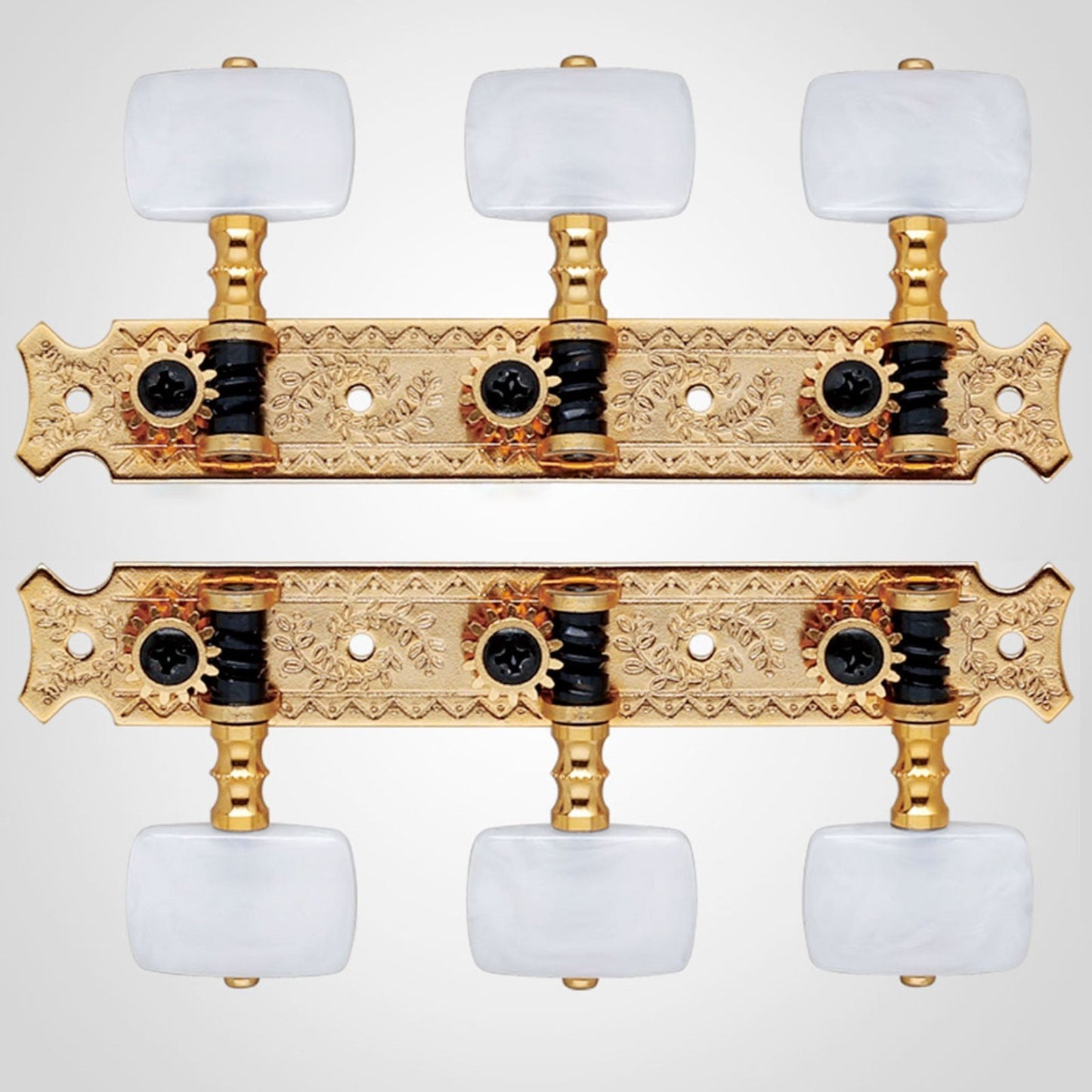 NEW Gotoh 35P620-1W Acoustic Guitar Tuning Machine Heads Solid Posts FINISH GOLD