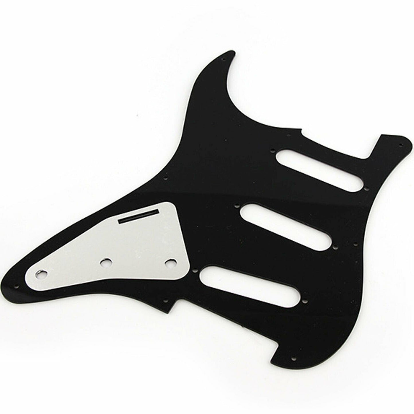 NEW 1-Ply Pickguard for '57 Fender® Stratocaster® Strat® SSS 8-Hole BLACK MATTE