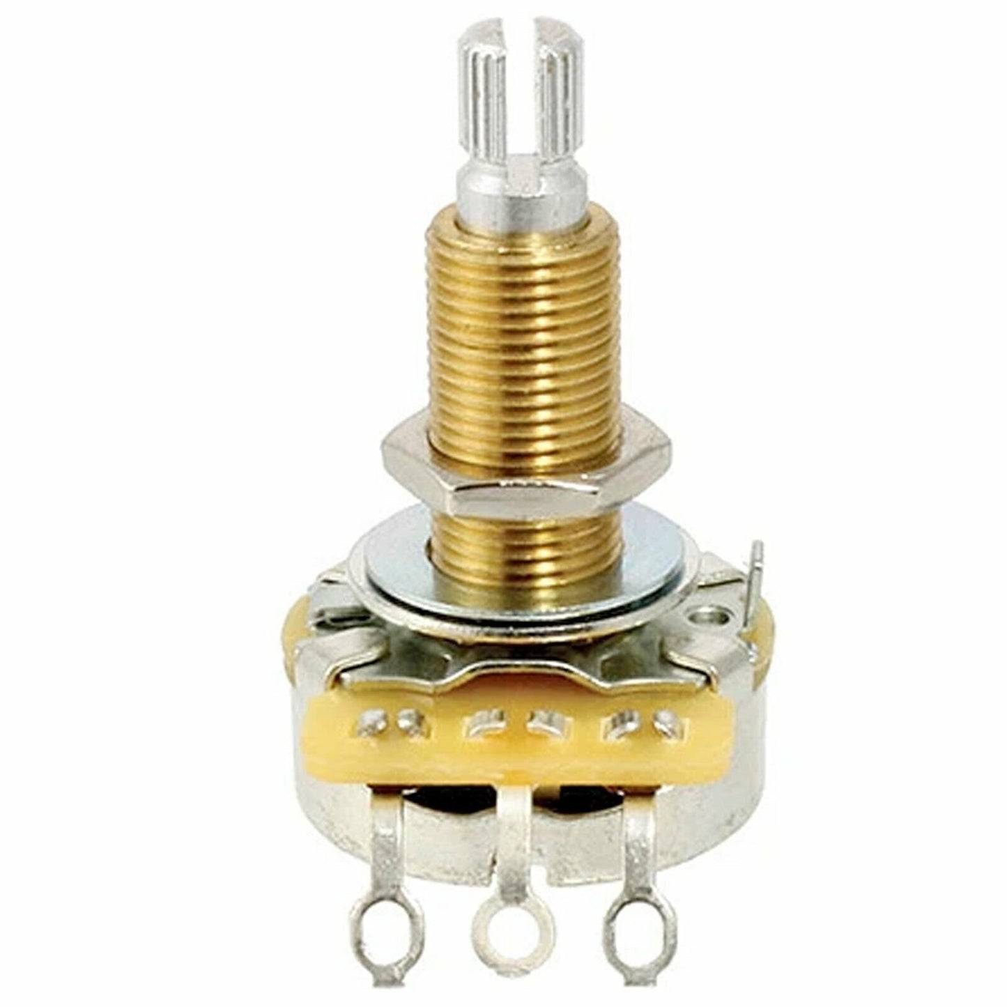 NEW (1) CTS 1 Meg Linear Pot, 3/4" LONG Threaded Bushing, Split Shaft