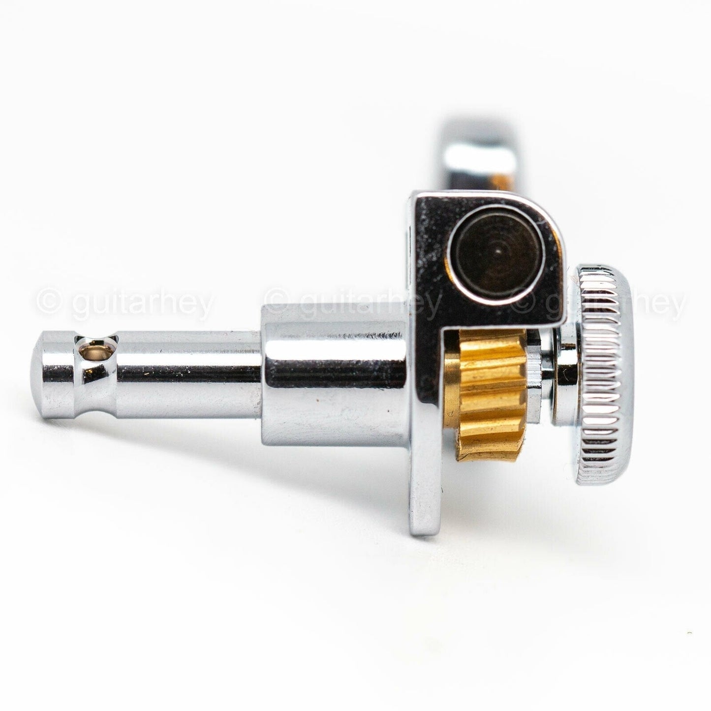 NEW Hipshot Grip-Lock Open-Gear TUNERS w/ LARGE Half Moon Buttons Set 3x3 CHROME