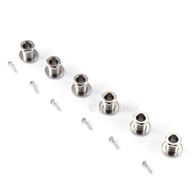 NEW Gotoh SG360-P8 MG Magnum Locking Tuners L3+R3 Set AMBER Buttons 3x3 - CHROME