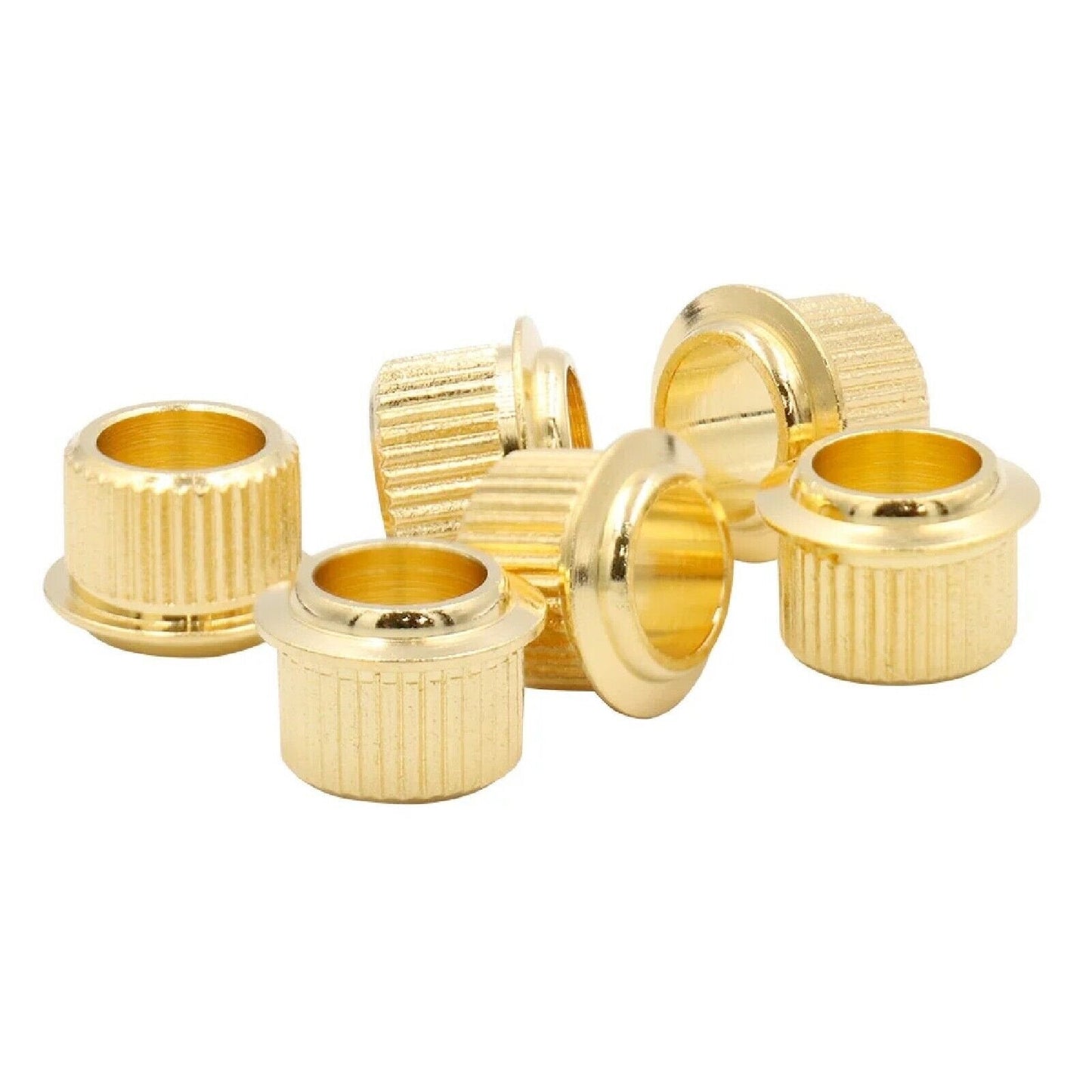 NEW (6) Gotoh Bushings for 9.2mm Peghole, 6.5mm inside diameter Post - GOLD