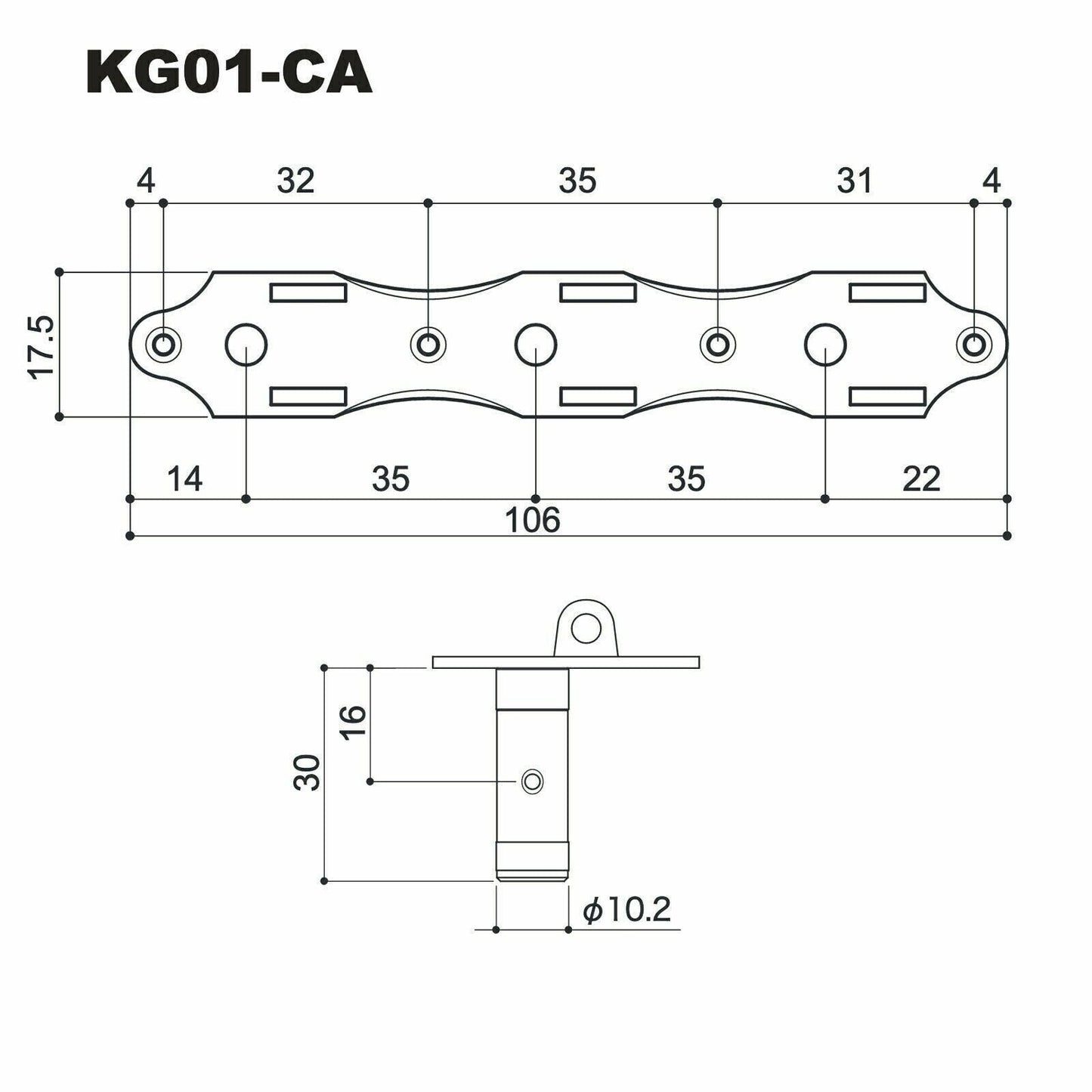 Gotoh KG01-CA-EN Luxury Classical Guitar Tuners Premium w/ Ebony Buttons X-Cosmo