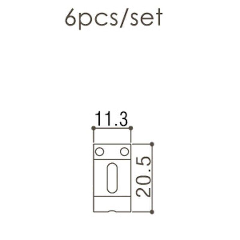 NEW Gotoh S101S Vintage Tremolo Bridge STEEL Saddles Set for Strat/Tele - NICKEL