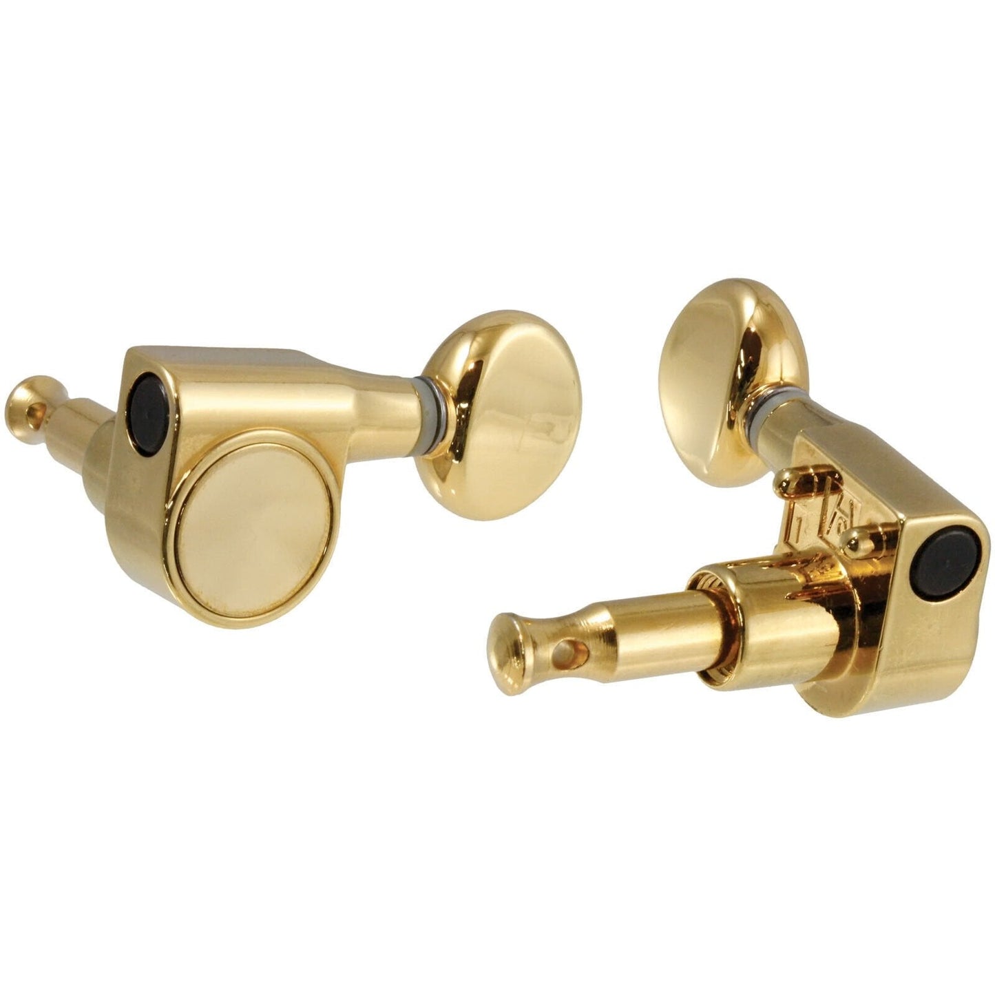 NEW 6-In-Line Tuning Keys For Squier Ibanez Import Style 2 Mounting PINS - GOLD