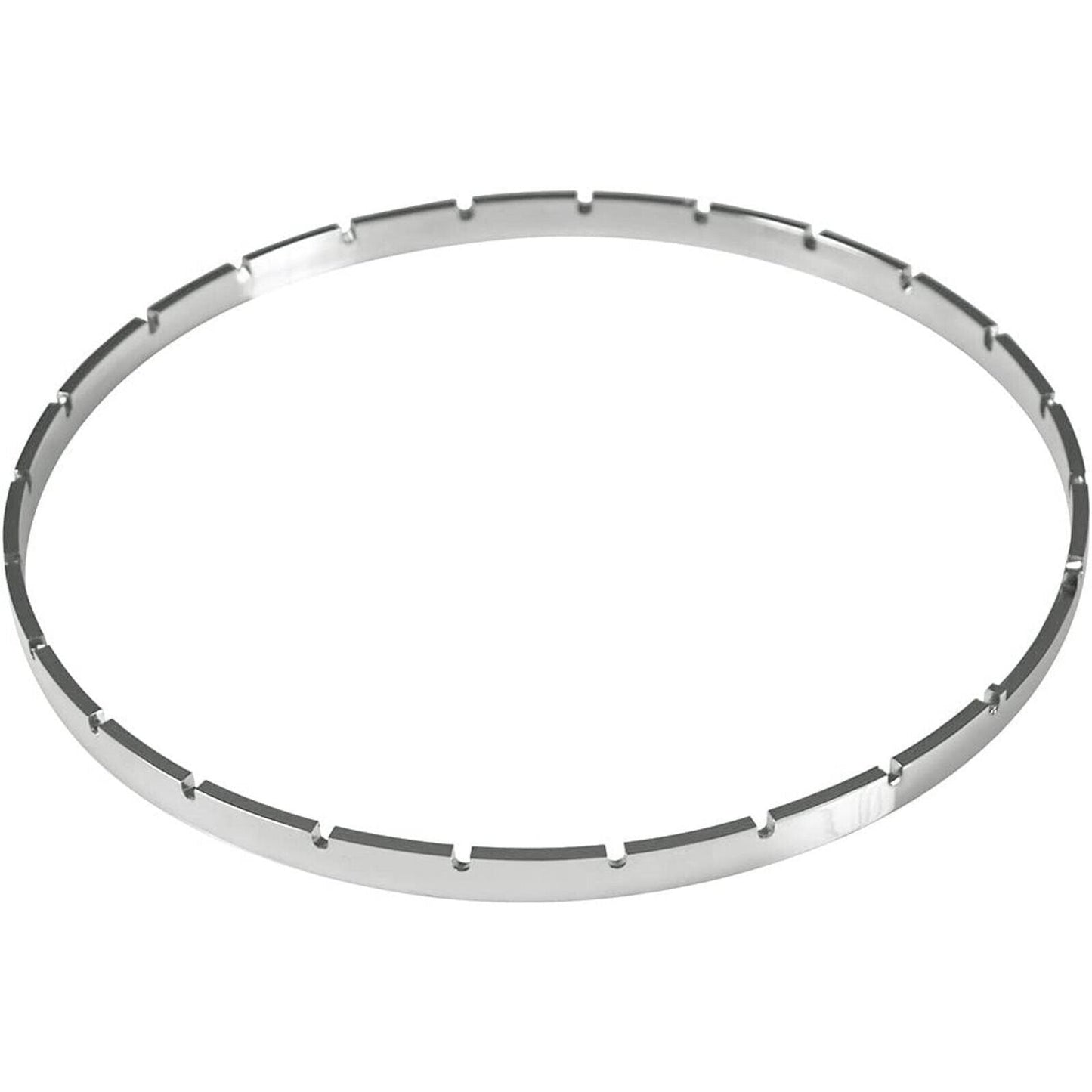 NEW Tension Hoop for 11” Banjo Rim Standard 24 Notches - NICKEL PLATED