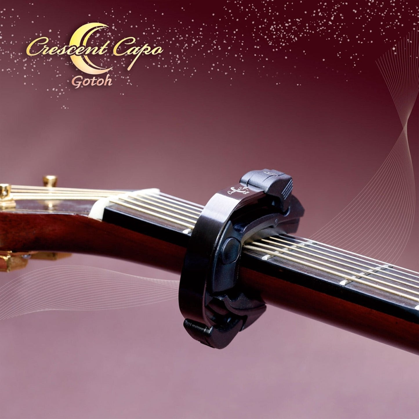 NEW Gotoh Original Capotasto for Acoustic Guitar Capo Traste Capotraste