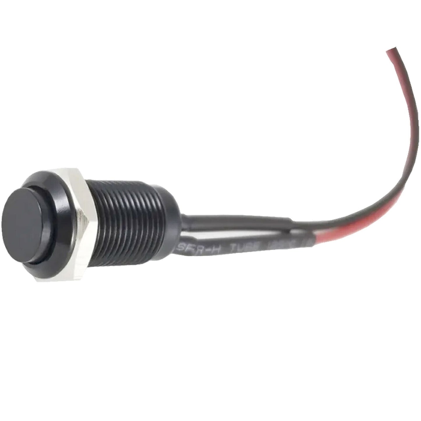 NEW Tesi IDO Super M 10MM Metal Momentary Push Button For Guitar - BLACK