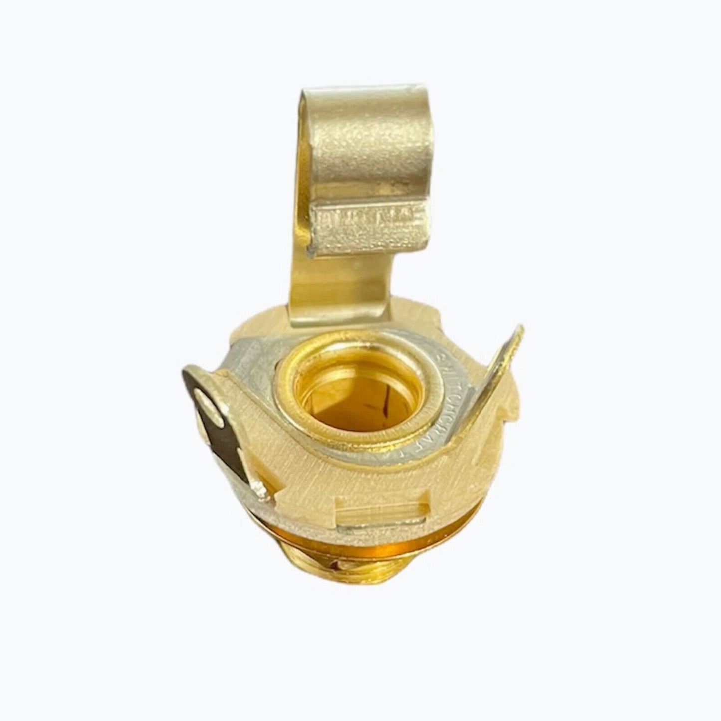 NEW (1) Switchcraft # 11 GOLD 1/4" Input Output Jack 1/4" Mono For Guitar & Bass