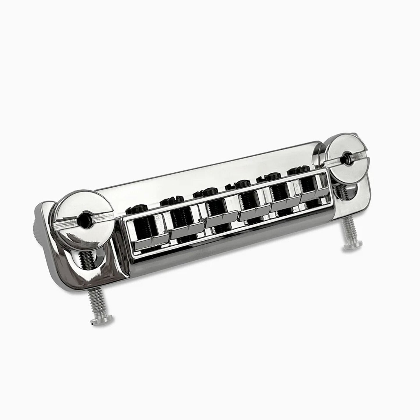 NEW Leo Quan® Badass Wraparound™ Guitar Bridge with SAE Locking Studs - CHROME
