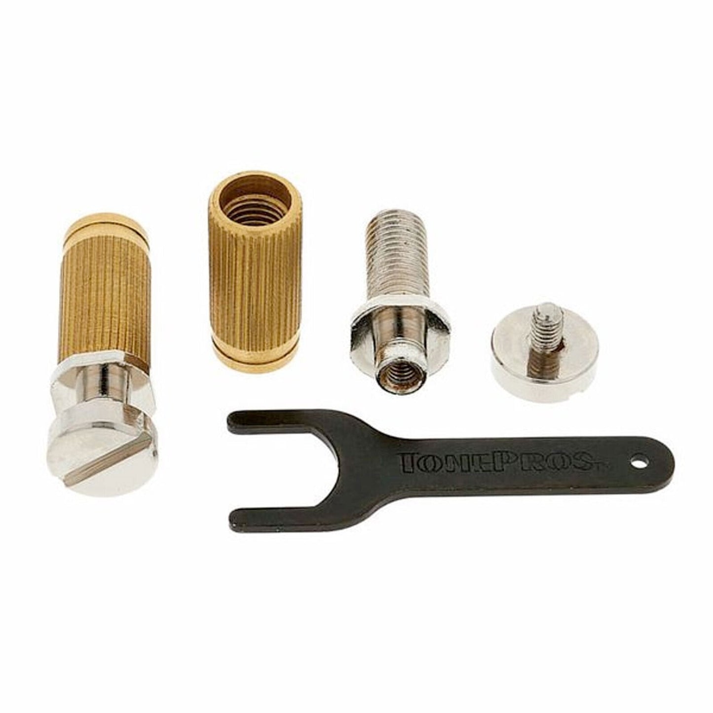 NEW TonePros SS1 Standard (US Thread) Small Cap Gibson Size Locking Stud, NICKEL