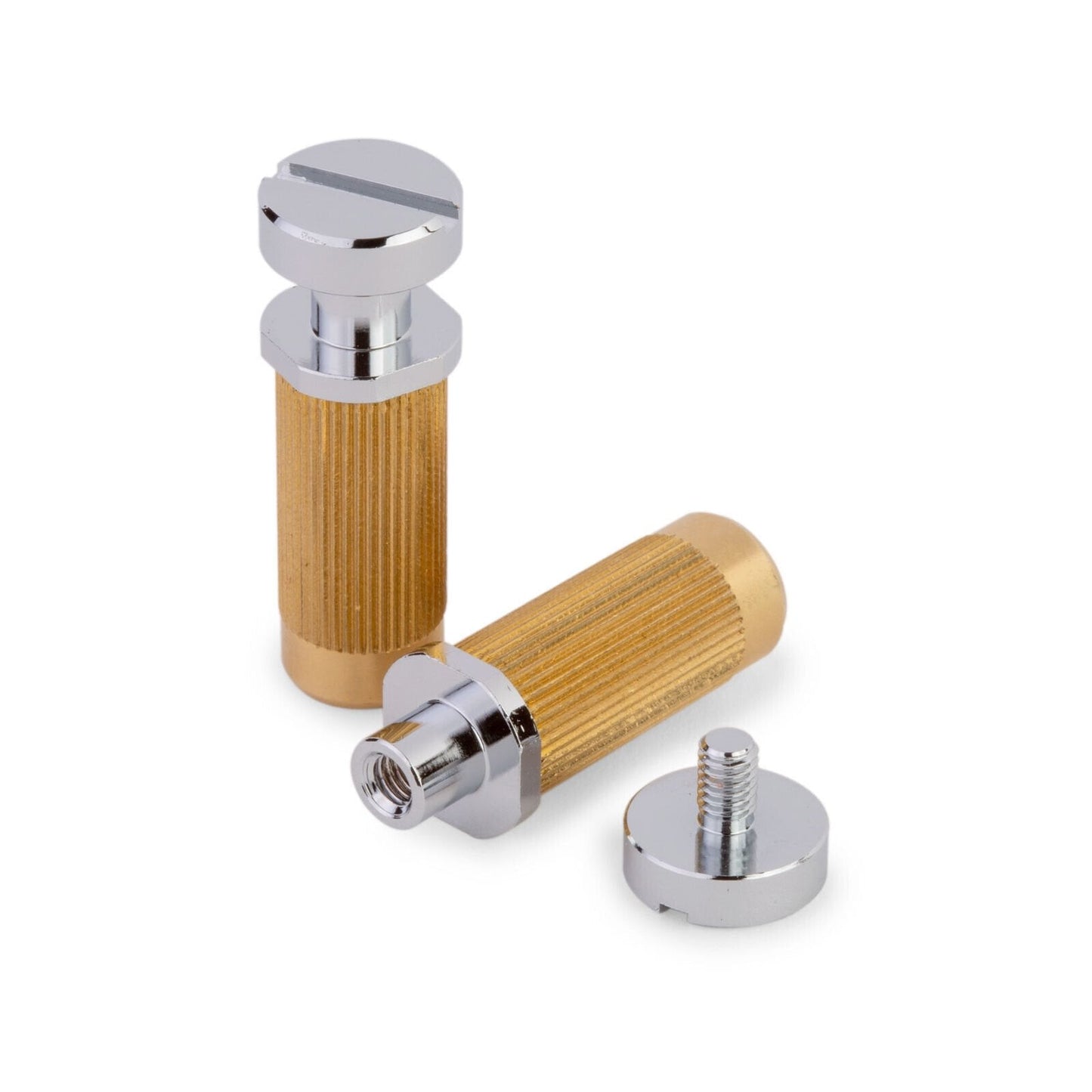 NEW TonePros SM1 Metric Stud and Anchor Set - CHROME
