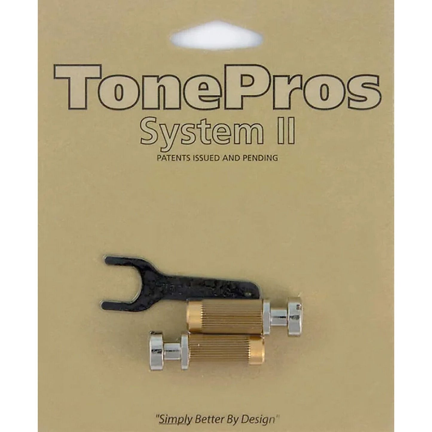 NEW TonePros SM1-N Metric Stud and Anchor Set - NICKEL