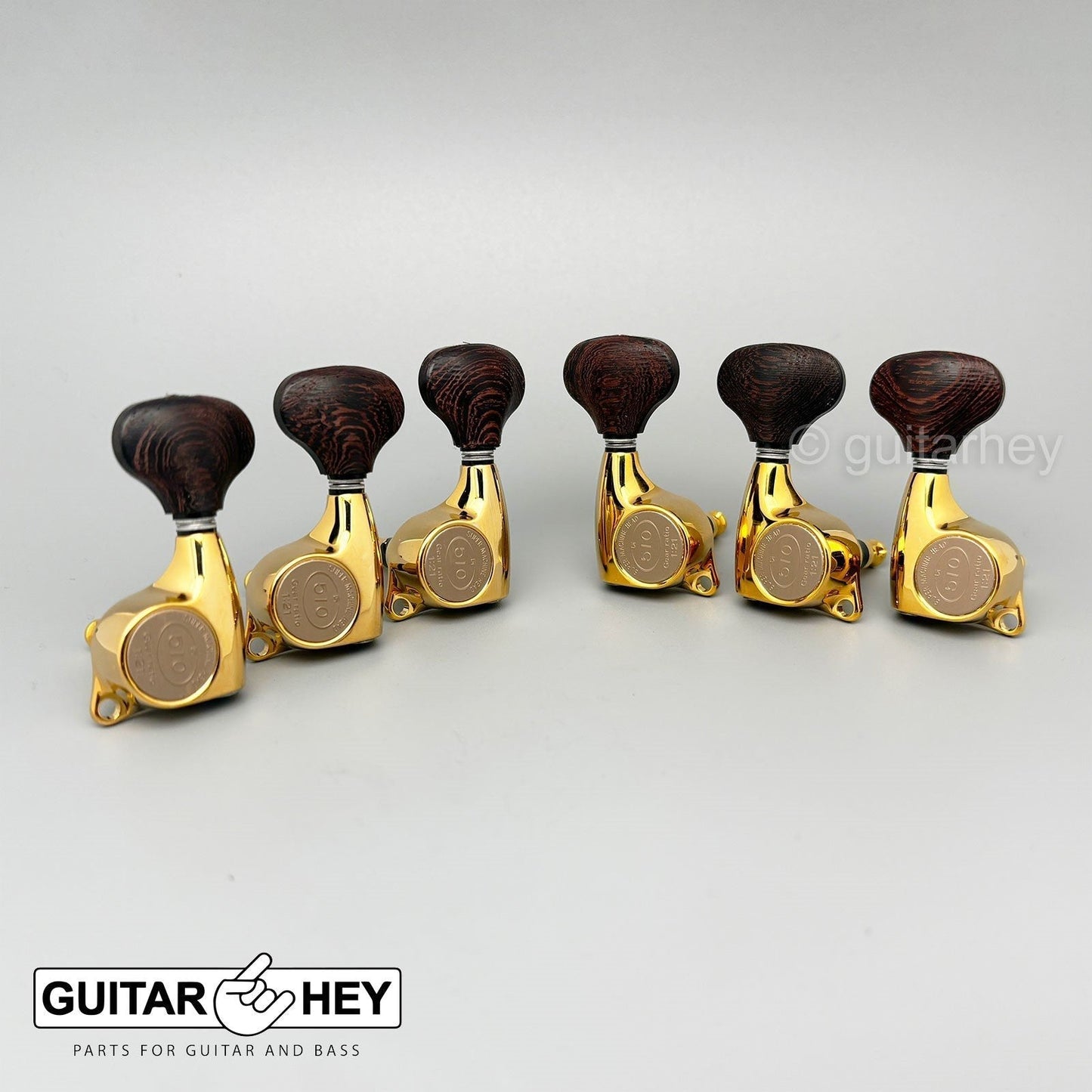 NEW Gotoh SGL510Z-TL5 L3+R3 Tuners Set Large Buttons 1:21 Gear Ratio 3x3 - GOLD