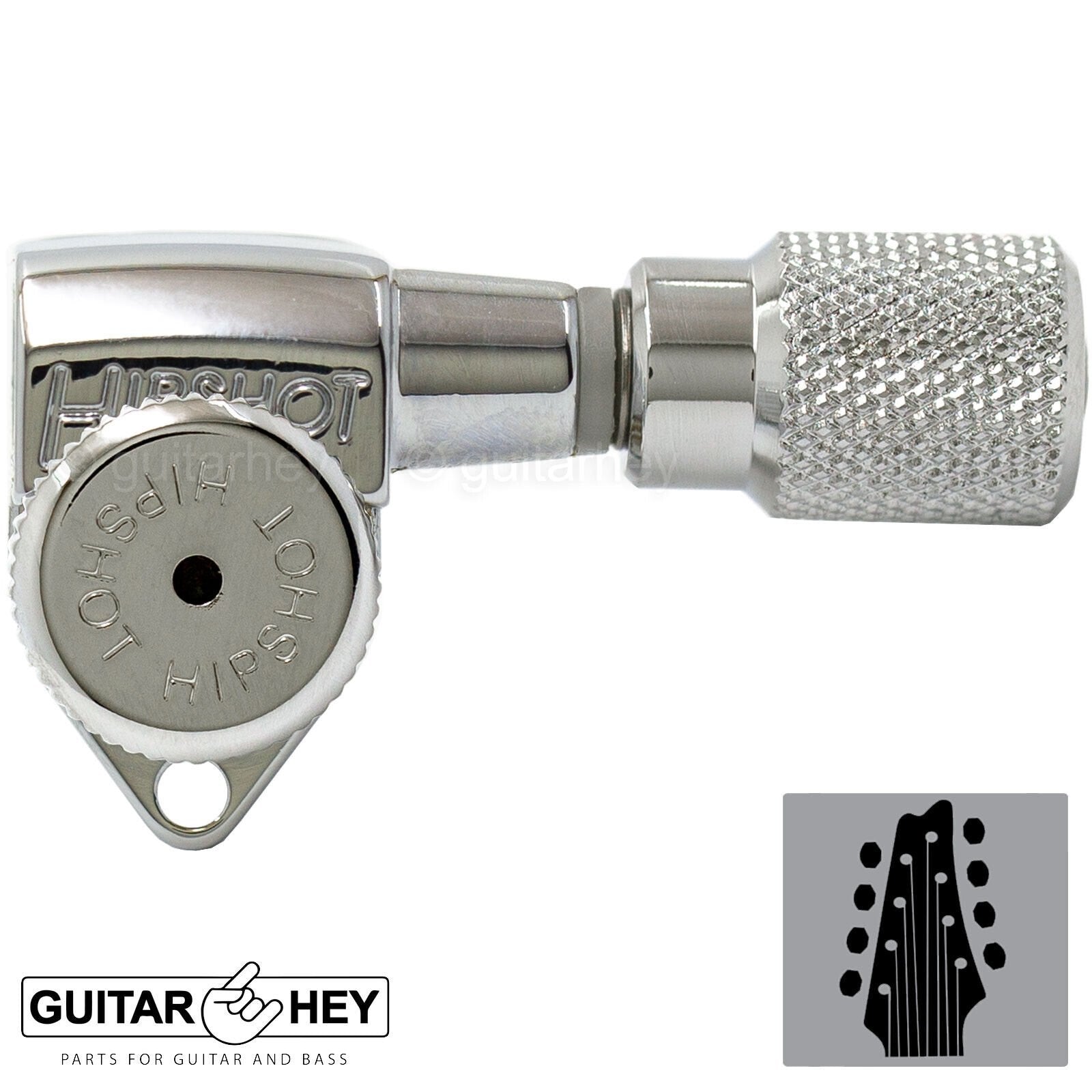 hipshot open gear locking tuners NEW Hipshot 8-String Grip-Lock LOCKING TUNERS Knurled Buttons 4x4 Set – GUITAR HEY