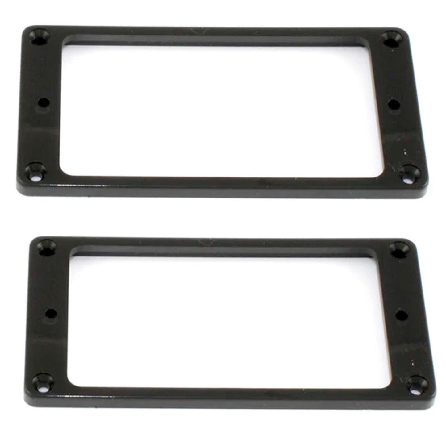 NEW Humbucking Flat Bottom Profile Pickup Ring Set - BLACK
