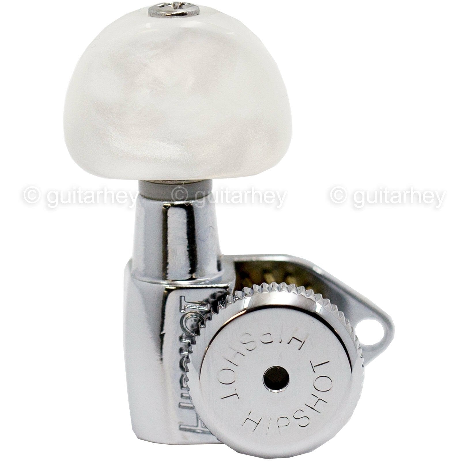 hipshot open gear tuners NEW Hipshot Grip-Lock LOCKING TUNERS HALF-MOON PEARL Buttons 3x3 Set