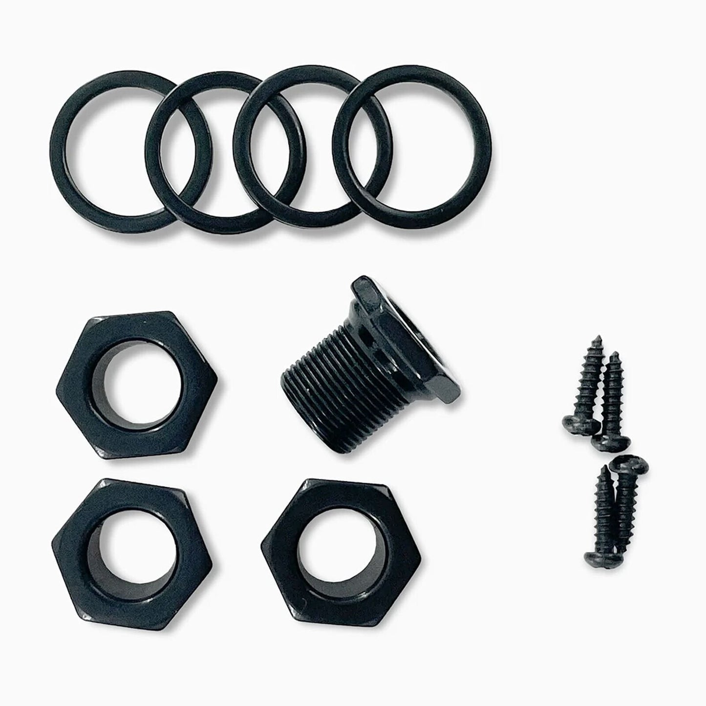 NEW Leo Quan® Badass L2+R2 Set SGT™ Bass Keys - Sealed 20:1 Ratio 2x2 - BLACK