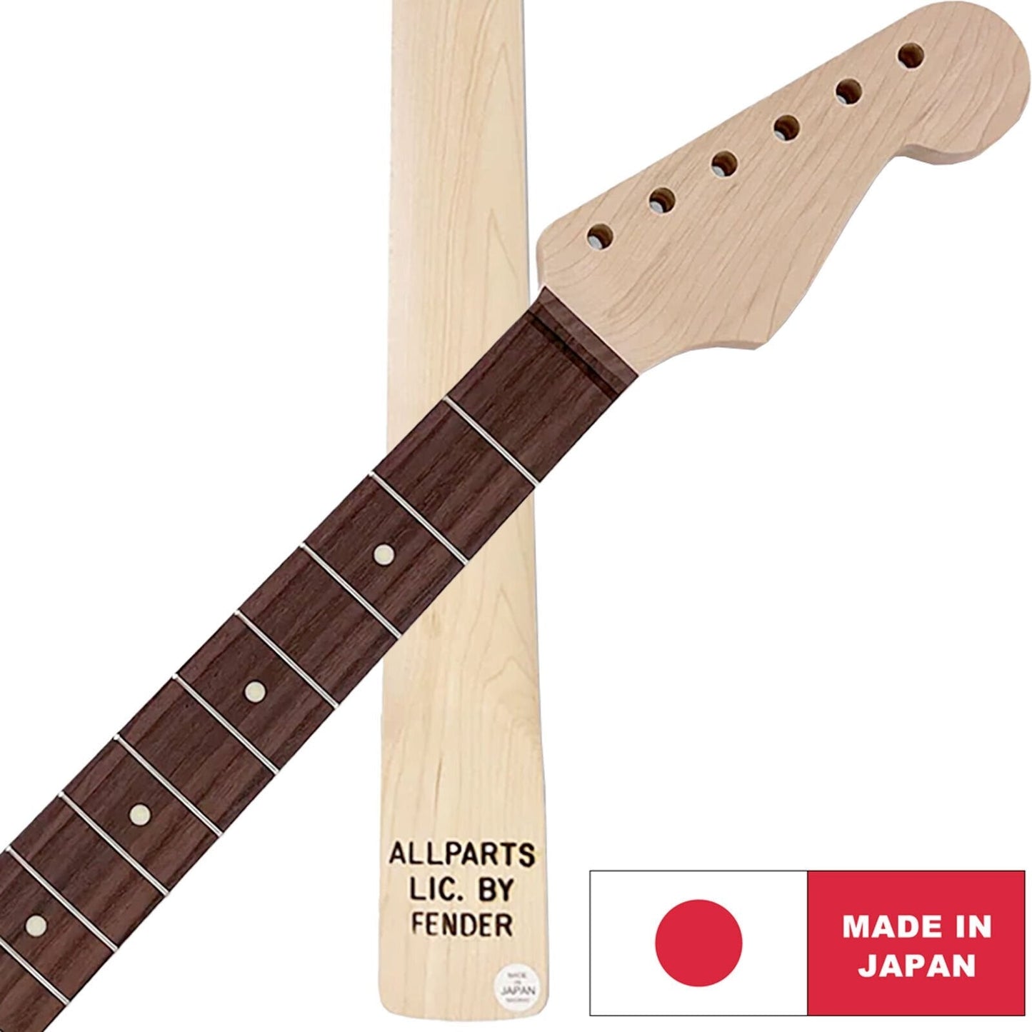 Allparts Licensed by Fender® SRO-21 Replacement Neck for Stratocaster® 21 Frets