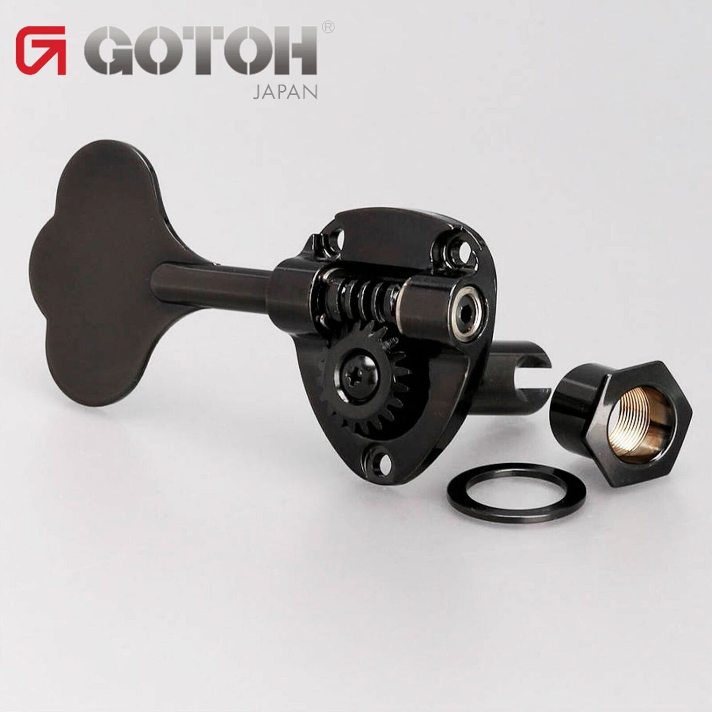 NEW (1) Gotoh GB11W TREBLE Side Tuners Tuning Keys SOLD INDIVIDUALLY - BLACK